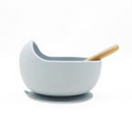 Suction Silicone Bowl and Spoon
